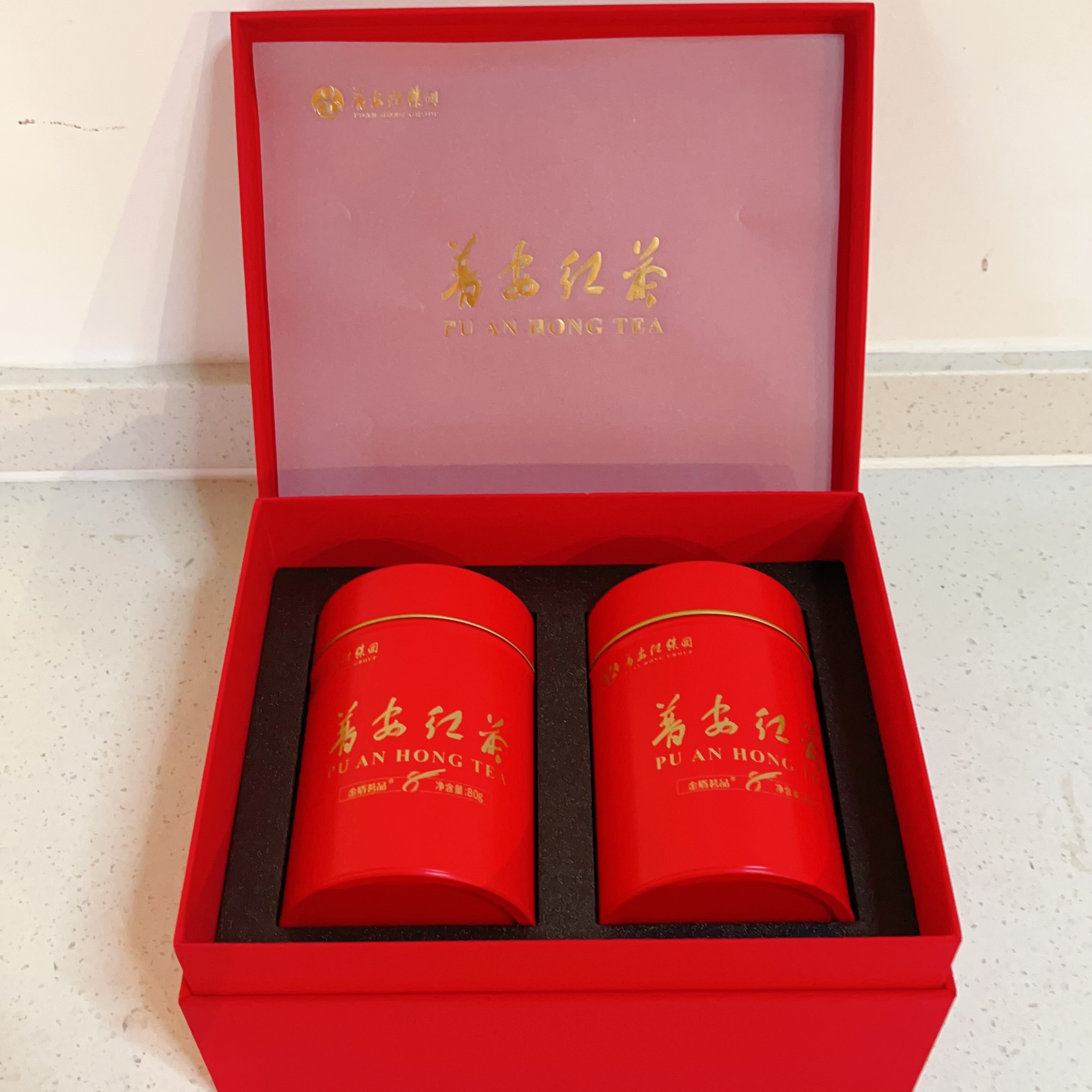 金盾茗品 · 普安红茶（8周年特级） 160g
