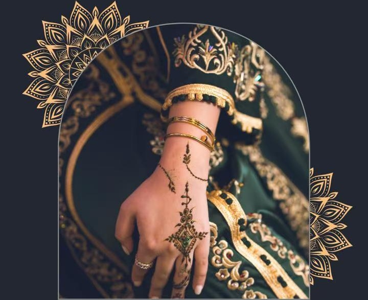 印度曼海蒂彩绘（Mehndi design）